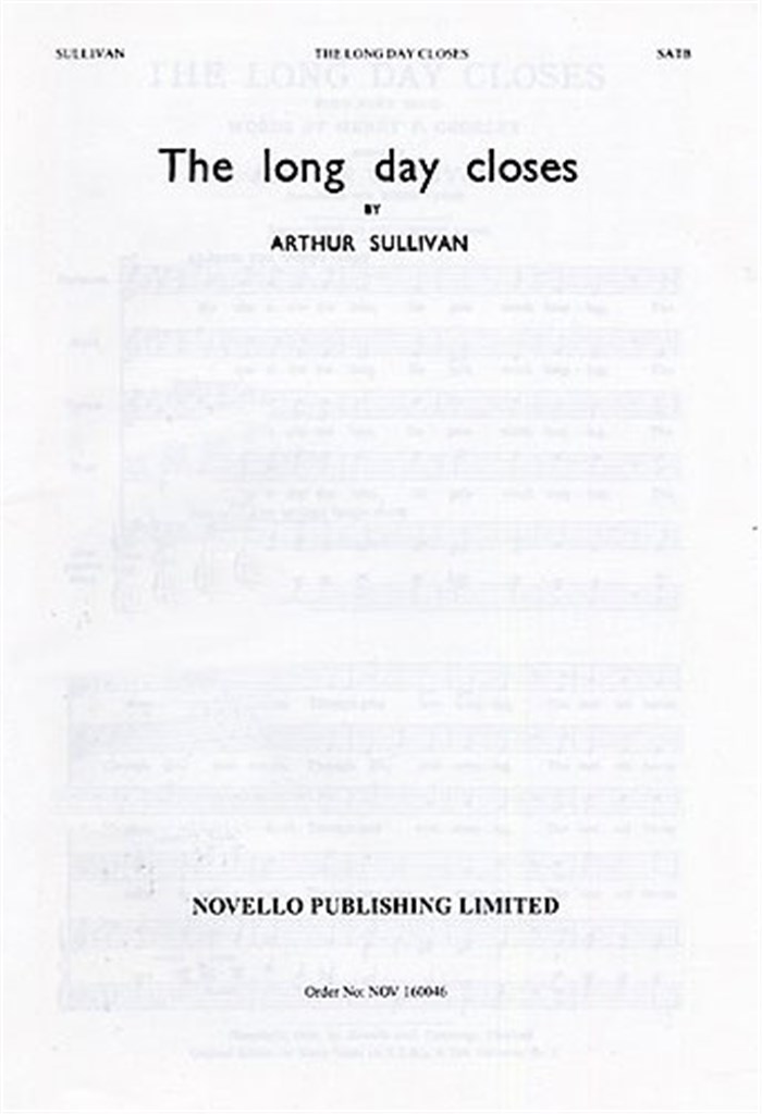 The Long Day Closes (SATB)